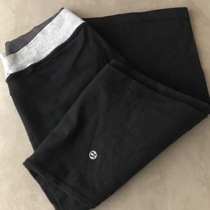 Lululemon pants, worn lightly
